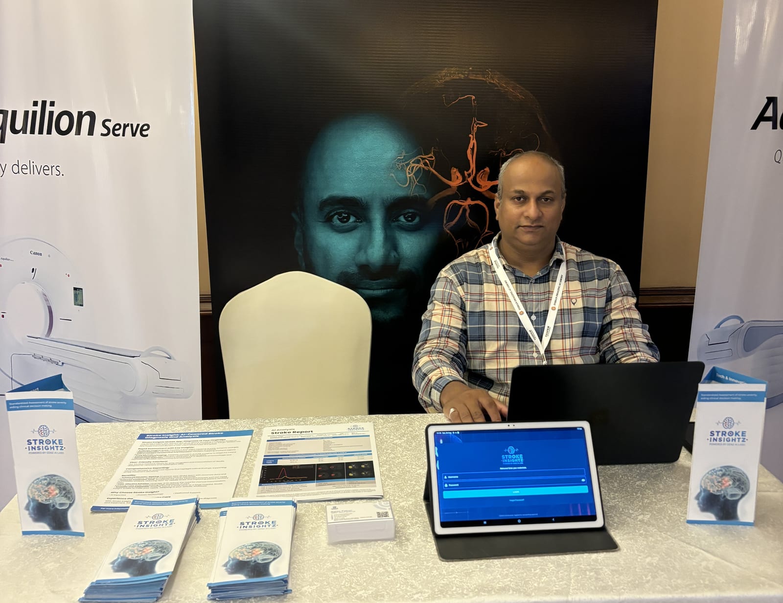 GenzAI Labs presented Stroke Insightz at Imaging Update August 2024 Conference in Goa
